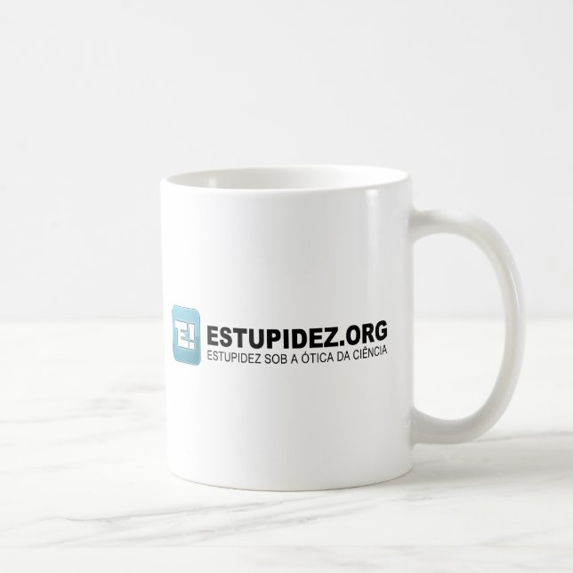 Taza De Café Caneca Estupidez.Org (Derecha)