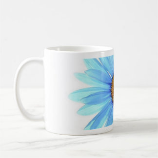 Taza De Café caneca flor azul