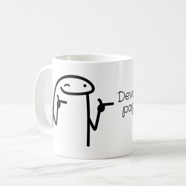 Taza De Café caneca flork  (Anverso izquierdo)