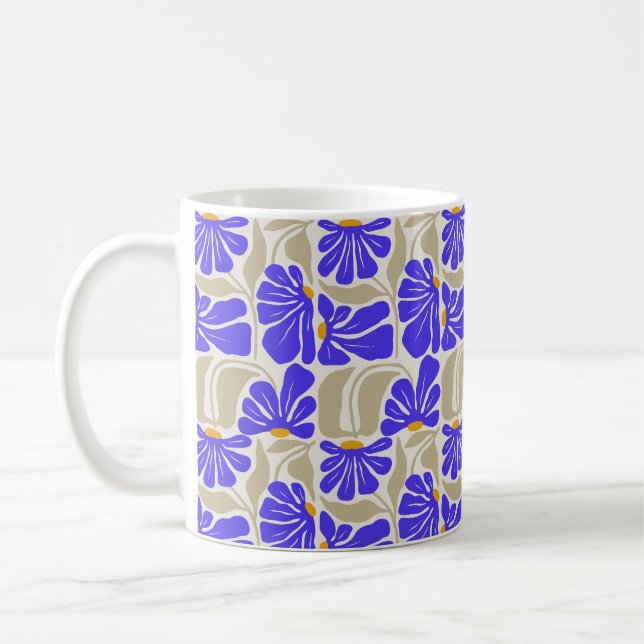 Taza De Café Caneca Flower (Izquierda)