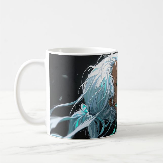 Taza De Café Caneca garota anime (Izquierda)