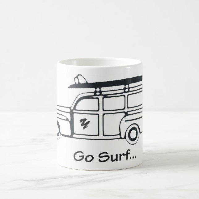 Taza De Café Caneca Go_Surf (Centro)