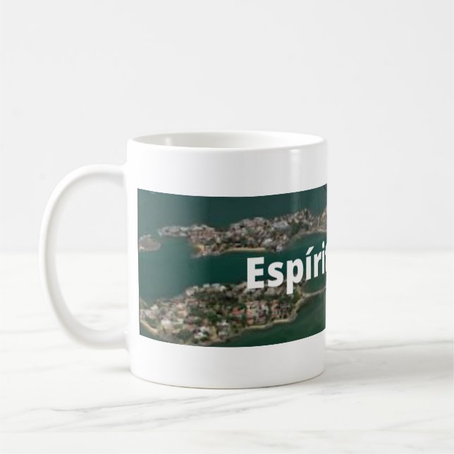 Taza De Café Caneca lembrança de Espírito Santo (Izquierda)