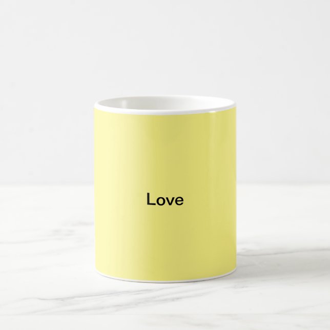 Taza De Café Caneca Love 💛 (Centro)