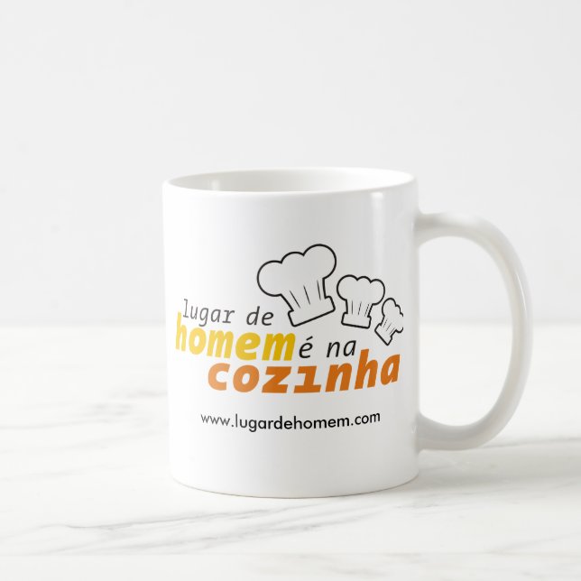 Taza De Café Caneca Lugar de Homem é na Cozinha (Derecha)