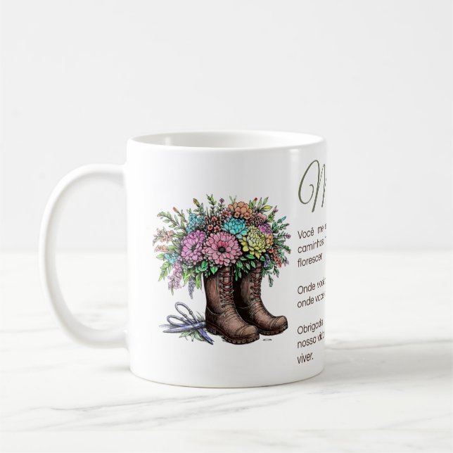 Taza De Café Caneca Mother Day (Izquierda)