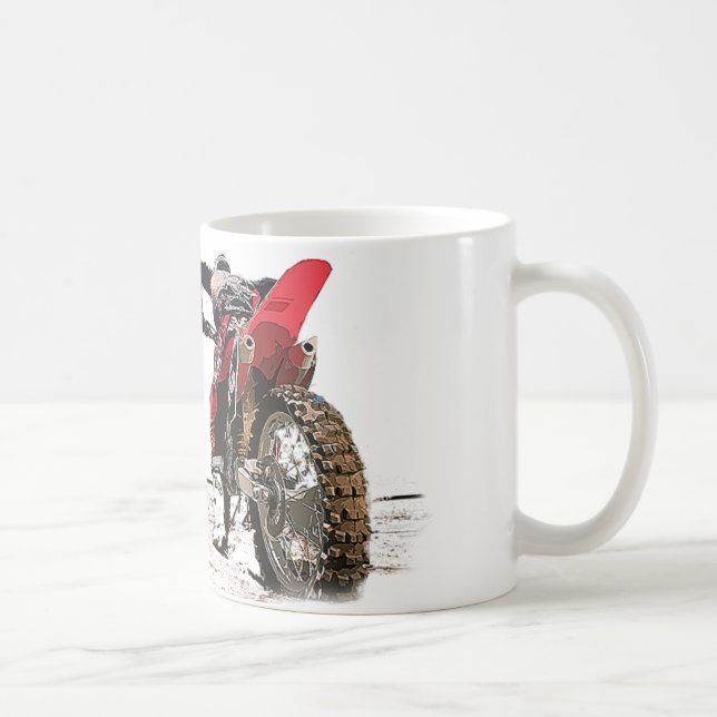 Taza De Café caneca motocross (Derecha)