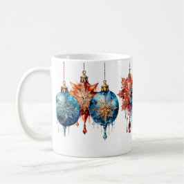 Taza De Café Caneca (Mug) Bola de Natal Chique