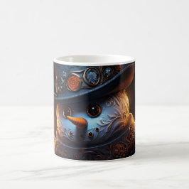 Taza De Café Caneca (Mug) Boneco de Neve Estiloso