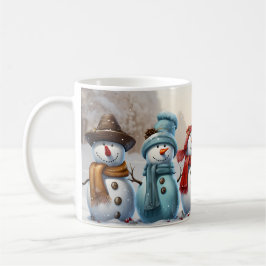 Taza De Café Caneca (Mug) Bonecos de Neve
