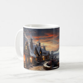 Taza De Café Caneca (Mug) Vila Natalina