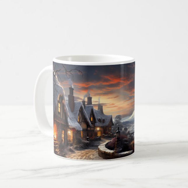 Taza De Café Caneca (Mug) Vila Natalina (Anverso izquierdo)
