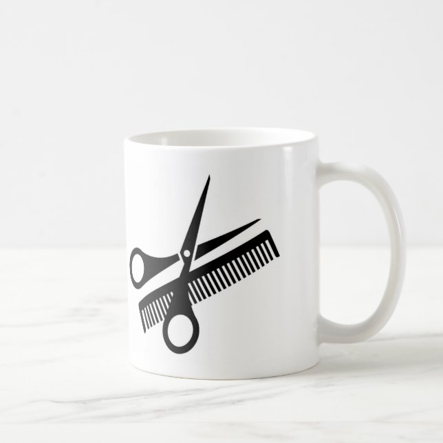 Taza De Café Caneca personalizada para cabeleireiro/barbearia (Derecha)