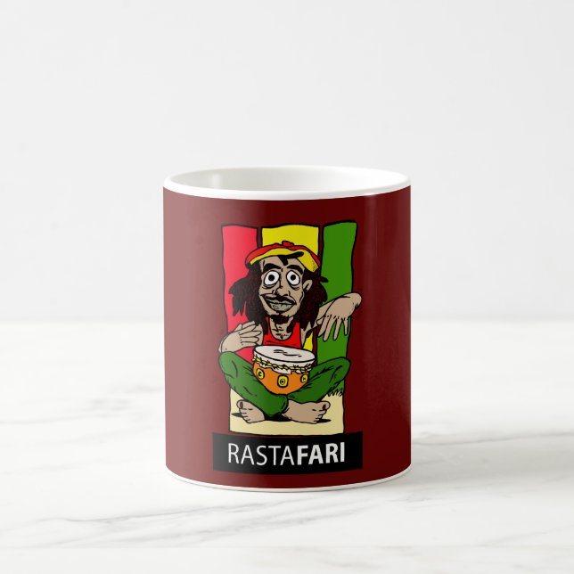 Taza De Café Caneca Rastafari (Centro)