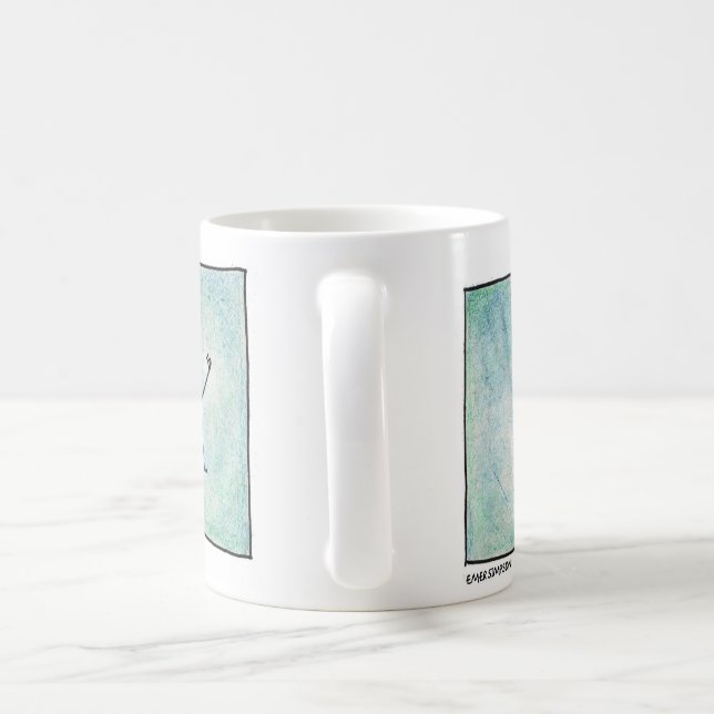 Taza De Café Caneca robo tirando selfie (Mango)