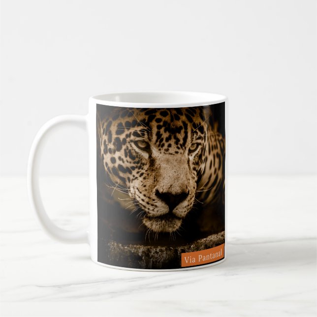 Taza De Café Caneca Via Pantanal Onça (Izquierda)