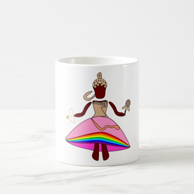 Taza De Café Caneca Yewá - Abayfé - Coleção Rupestre (Centro)