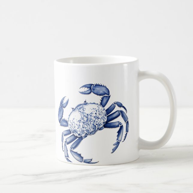 Taza De Café Cangrejo azul (Derecha)