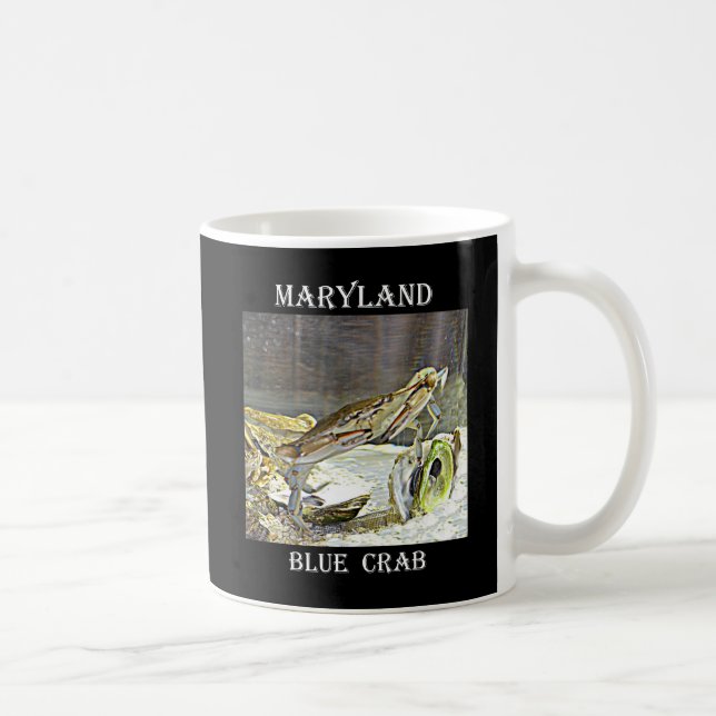 Taza De Café Cangrejo azul de Maryland (Derecha)