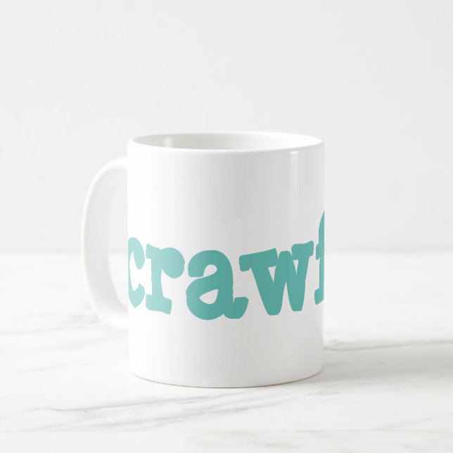 Taza De Café cangrejo de río (Anverso izquierdo)