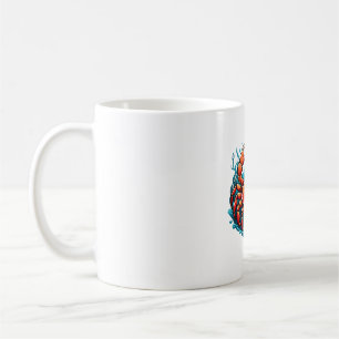 Taza De Café cangrejo-divertido
