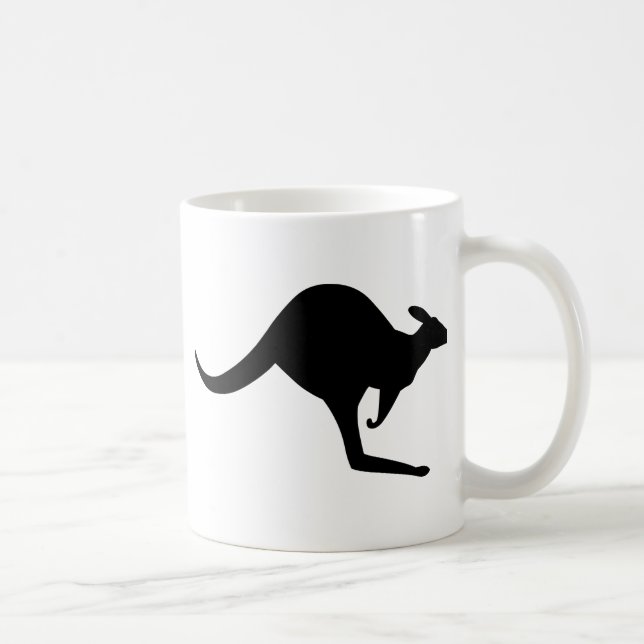 Taza De Café Canguro australiano (Derecha)