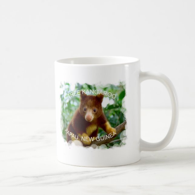 Taza De Café Canguro de árbol (Derecha)