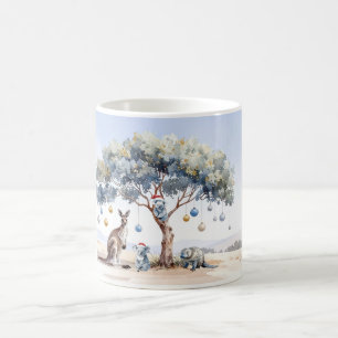 Taza De Café Canguro de Navidad Koalas Platypus Gumtree Adornos