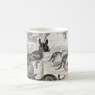 Taza De Café Canguro del australiano de KangaROOS gigante de