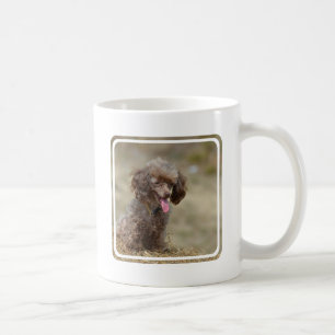 Taza De Café Caniche de juguete de Brown