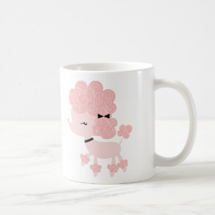 Taza De Café Caniche francés de dibujos animados