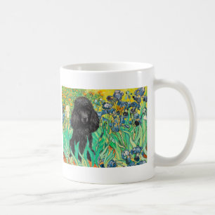 Taza De Café Caniche (negro 1) - Lirios