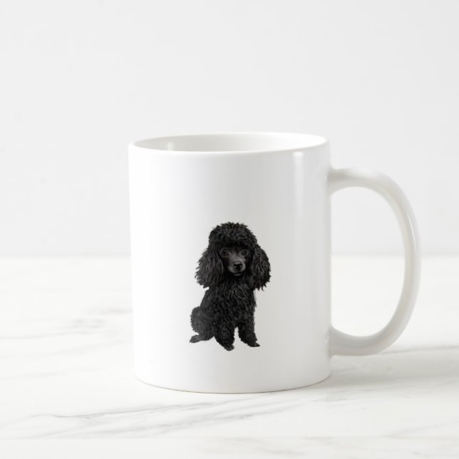 Taza De Café Caniche negro (#3) (Derecha)