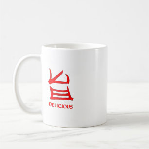 Taza De Café Canji Delicious Red Mug