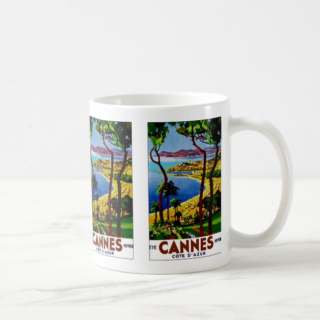 Taza De Café Cannes ~ Costa Azul (Derecha)