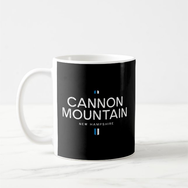 Taza De Café Cannon Mountain New Hampshire (Izquierda)