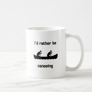 Taza De Café Canoeing bastante