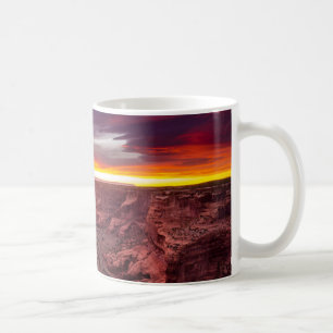 Taza De Café Cañón de Chelly, puesta de sol, Arizona