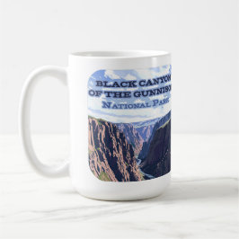Taza De Café Cañón Negro del Parque Nacional de Gunnison CO