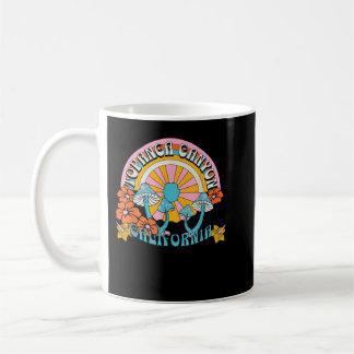 Taza De Café Cañón Topanga California Retro Vintage Psychedeli
