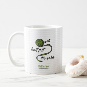 Taza De Café Cañón verde oliva rápido, muere caliente