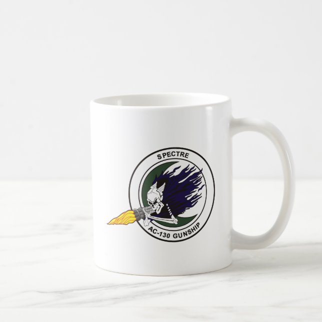 Taza De Café Cañonera del espectro AC-130 (Derecha)