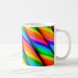 Taza De Café Cañones de vaina arcoiris 2