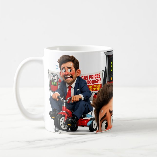 Taza De Café Can't Afford To Drive (Izquierda)