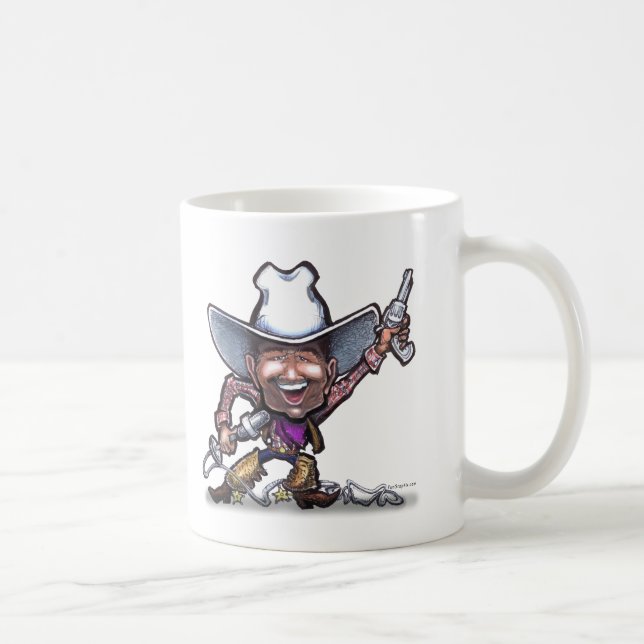 Taza De Café Cantando Cowboy (Derecha)