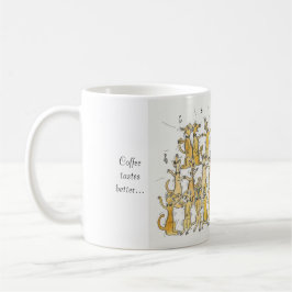 Taza De Café Cantando Meerkat Mug