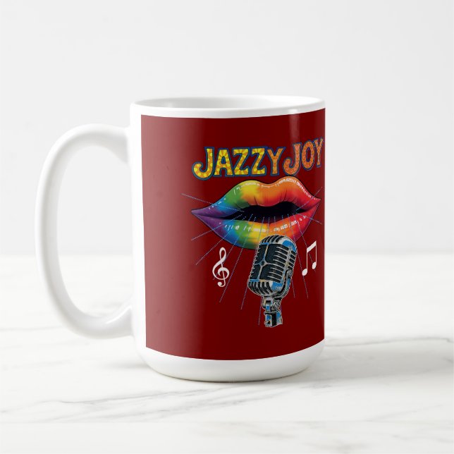 Taza De Café cantante de jazz (Izquierda)