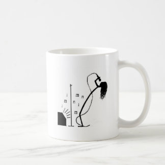 Taza De Café Cantante del palillo
