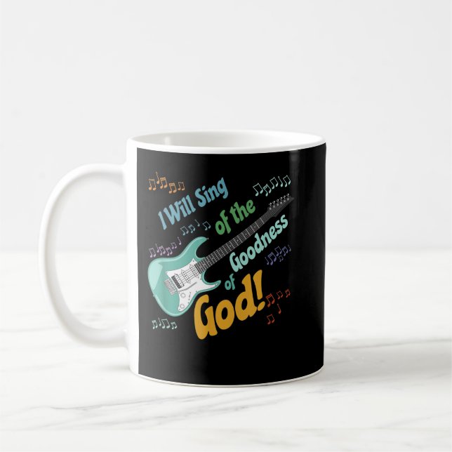 Taza De Café Cantaré de la bondad de Dios (Izquierda)