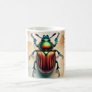 Taza De Café Cantharocnemis beetle in nature 110924IREF221 - Wa